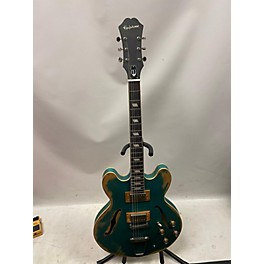 Used Epiphone Used Epiphone Casino Royal Olive Hollow Body Electric Guitar