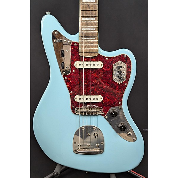 Used Squier Used  Squier Classic Vibe 70s Jaguar Daphne Blue