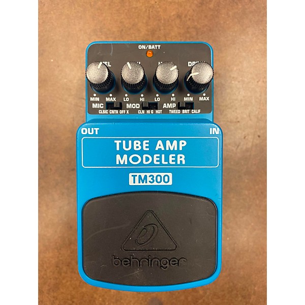 Used Behringer Used Behringer TM300 Tube Amp Modeler Effect Pedal