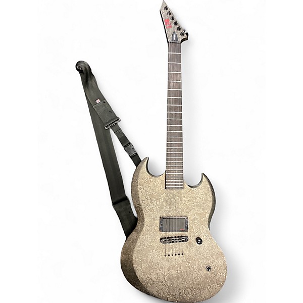 Used Esp Ltd RM-600 Gunmetal Gray Solid Body Electric Guitar
