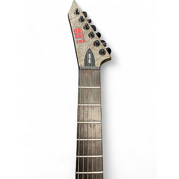 Used Esp Ltd RM-600 Gunmetal Gray Solid Body Electric Guitar