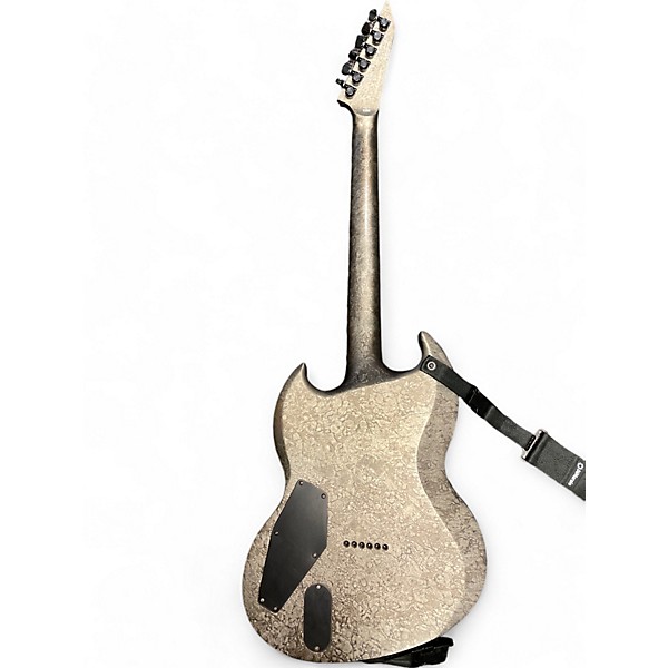 Used Esp Ltd RM-600 Gunmetal Gray Solid Body Electric Guitar