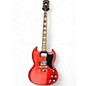 Used Epiphone Inspired By Gibson Custom SG Les Paul Solid Body Electric Guitar Heritage Cherry Solid Body Electric Guitar thumbnail