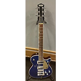 Used Gretsch Guitars Used Gretsch Guitars G5230T Aleutian Blue Solid Body Electric Guitar