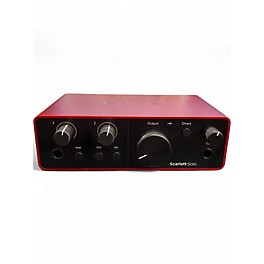 Used Focusrite Used Focusrite Scarlett Solo 4th Gen Audio Interface