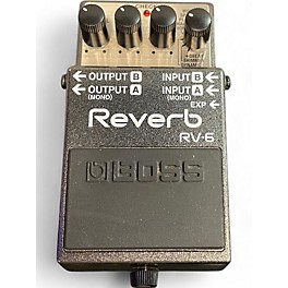 Used BOSS Used BOSS RV6 Digital Reverb Effect Pedal