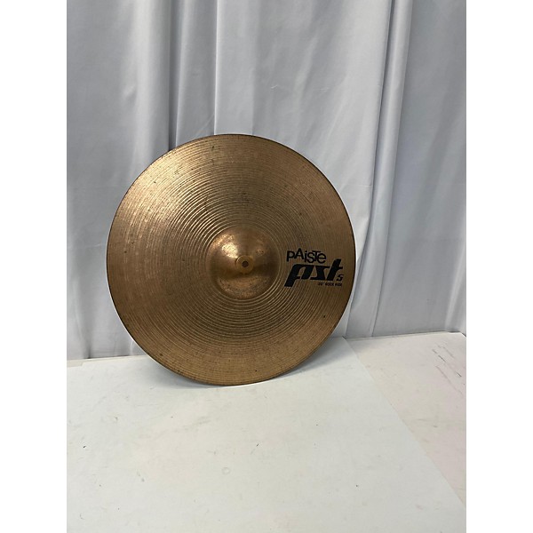 Used Paiste Used Paiste 20in Pst5 Rock Ride Cymbal