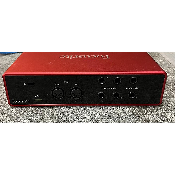 Used Focusrite Scarlett 4i4 Gen 3 Audio Interface