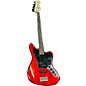 Used Squier Used Squier Vintage Modified Jaguar Bass Red Electric Bass Guitar thumbnail