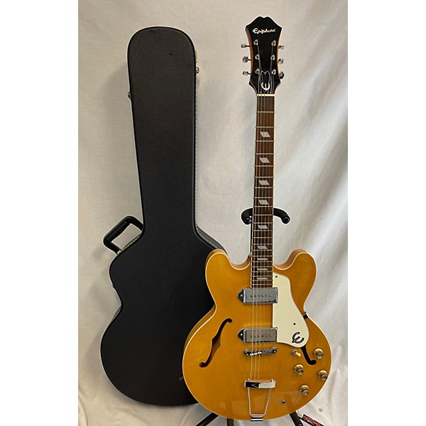 Used Epiphone Used Epiphone Casino Natural Hollow Body Electric Guitar