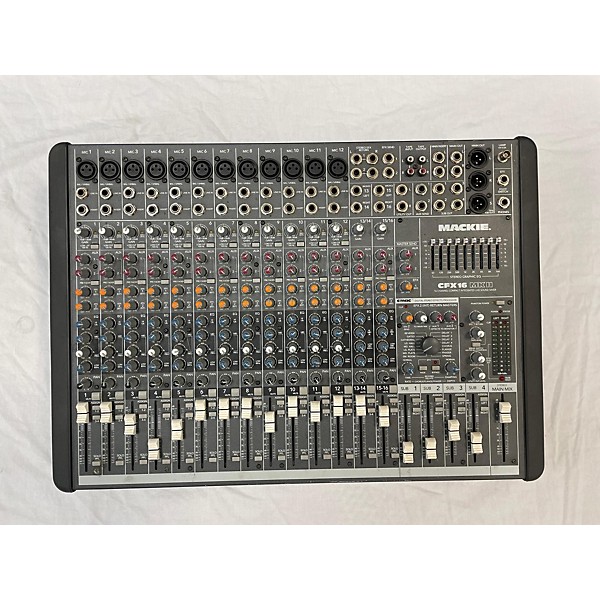 Used Mackie Used Mackie CFX16 MKII Unpowered Mixer