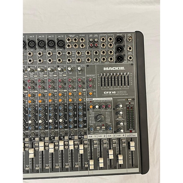 Used Mackie Used Mackie CFX16 MKII Unpowered Mixer