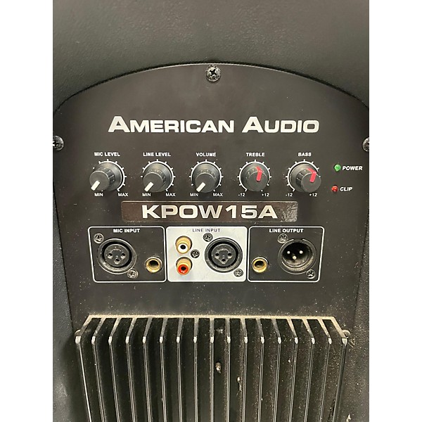 Used American Audio Used American Audio KPOW15A Powered Speaker