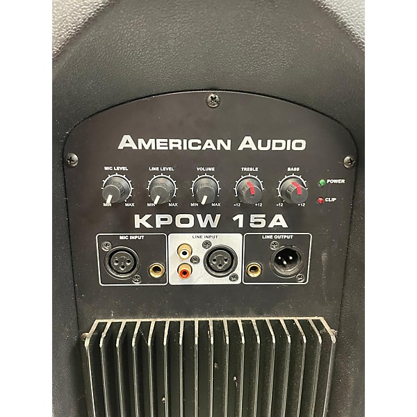 Used American Audio Used American Audio KPOW15A Powered Speaker