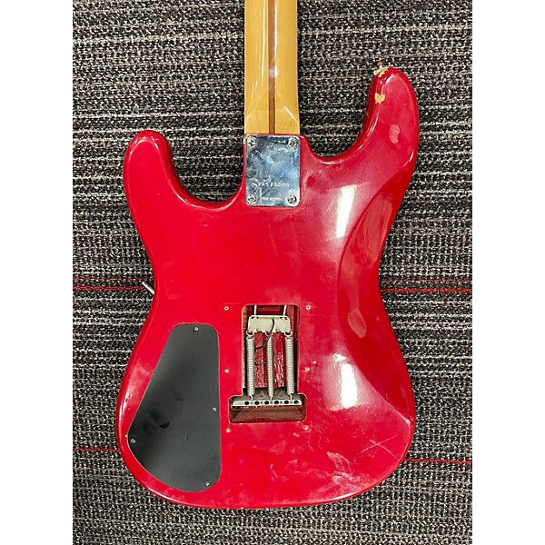 Used Squier Used Squier Stratocaster II Contemporary HSS Torino Red Solid Body Electric Guitar