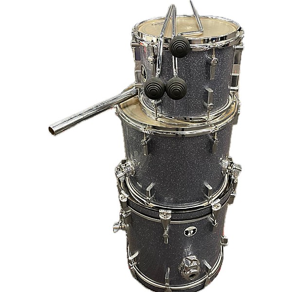 Used SONOR Used SONOR 3 piece Safari Galaxy Blue Drum Kit