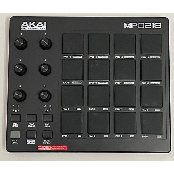 Used Akai Professional Used Akai Professional MPD218 MIDI Controller