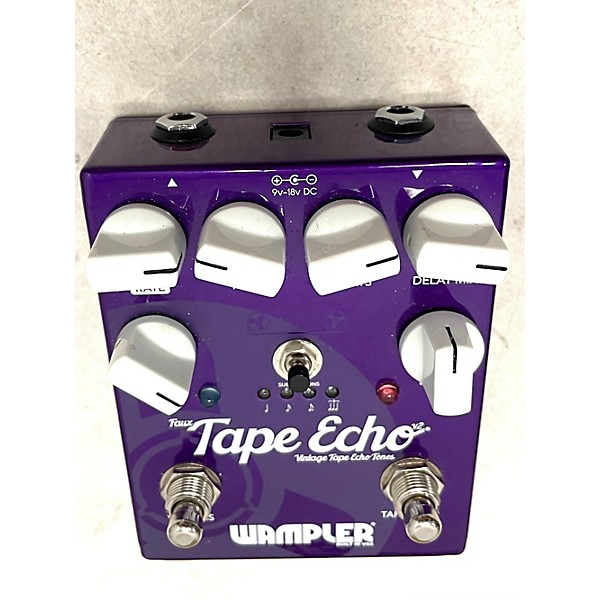 Used Wampler Faux Tape Echo Delay Effect Pedal