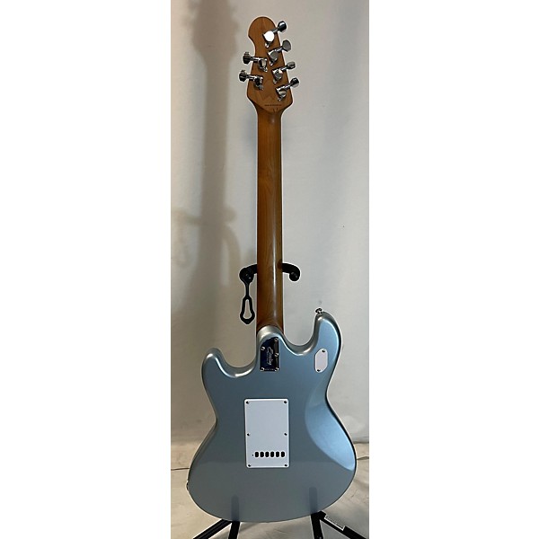 Used Sterling by Music Man Used Sterling By Music Man STINGRAY HH Metallic Gray Solid Body Electric Guitar