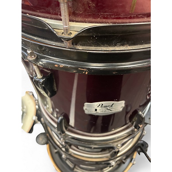 Used Pearl Used Pearl 7 piece Export Wine Red Drum Kit