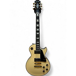 Used Epiphone Used Epiphone Les Paul Custom Blackback Pro Antique Ivory Solid Body Electric Guitar