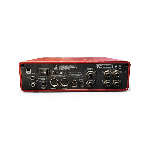 Used Focusrite Used Focusrite Scarlett 18i8 Gen 3 Audio Interface