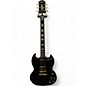 Used Epiphone Used 2023 Epiphone Les Paul Custom SG Ebony Solid Body Electric Guitar thumbnail