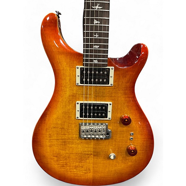 Used PRS Used PRS SE Custom 24 McCarty Tobacco Sunburst Solid Body Electric Guitar