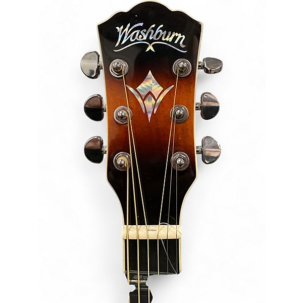 Used Washburn Used Washburn EA15A Tobacco Sunburst Acoustic Guitar