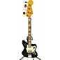 Used Fender Used Fender Jaguar Bass MIJ Black and White Electric Bass Guitar thumbnail