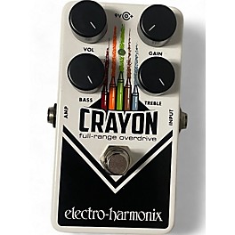 Used Electro-Harmonix Crayon Full Range Overdrive Effect Pedal