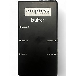 Used Empress Effects Buffer Analog I/O Interface Guitar Pedal