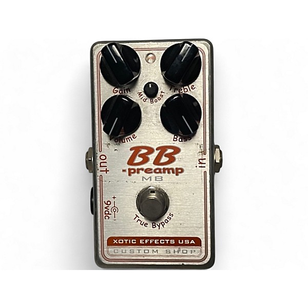 Used Xotic BB Preamp Overdrive Effect Pedal