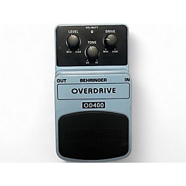 Used Behringer OD400 Overdrive Effect Pedal