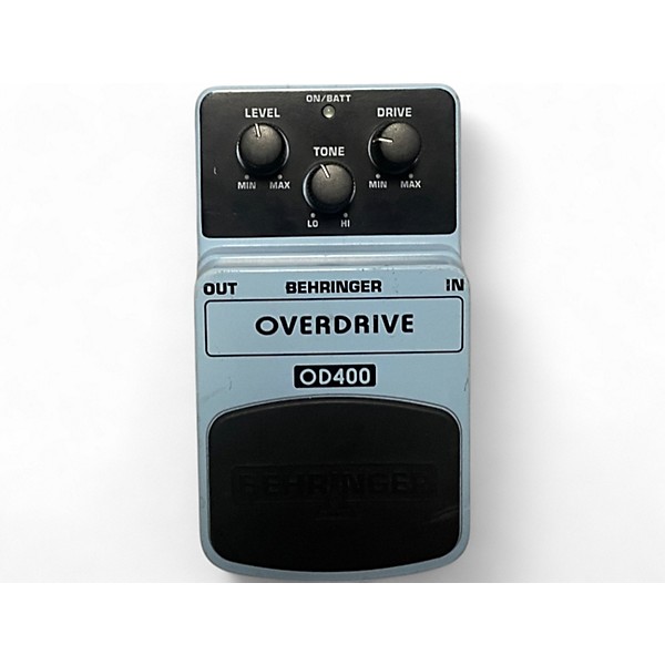 Used Behringer OD400 Overdrive Effect Pedal