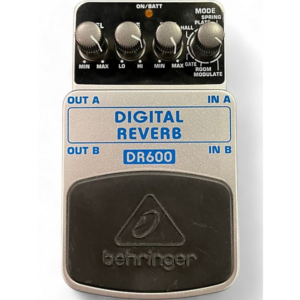 Used Behringer Used Behringer DR600 Digital Stereo Reverb Effect Pedal