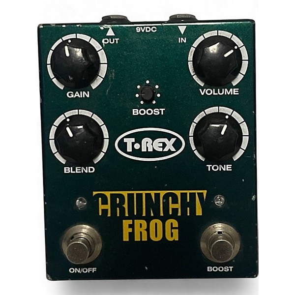 Used T-Rex Engineering Crunch Frog Classic Overdrive Effect Pedal