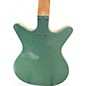 Used Danelectro DC3 Emerald Green Solid Body Electric Guitar