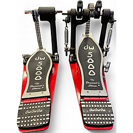 Used DW 5000 Series Double Double Bass Drum Pedal