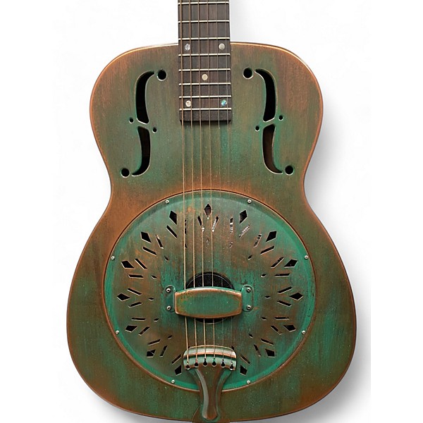 Used Recording King Used Recording King RM-997-VG VINTAGE GREEN Resonator Guitar