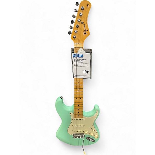 Used Tagima Used Tagima 530 Surf Green Solid Body Electric Guitar