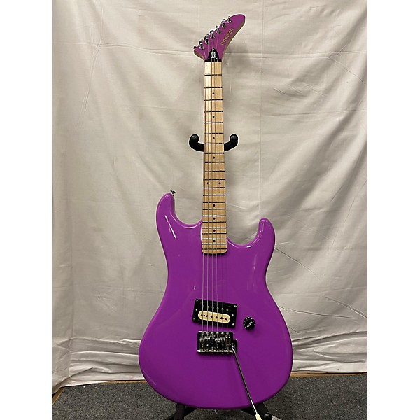 Used Kramer Used Kramer Baretta Special Purple Solid Body Electric Guitar