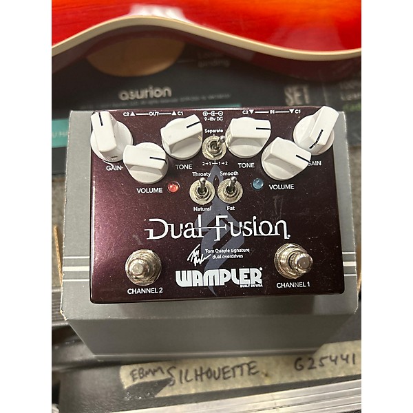 Used Wampler Used Wampler Dual Fusion Tom Quayle Signature Overdrive Effect Pedal