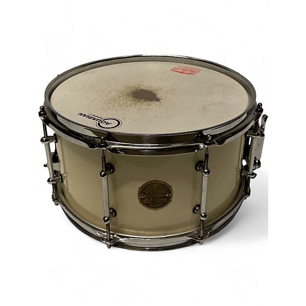 Used ddrum 7X13 Dios Series snare Antique White Drum