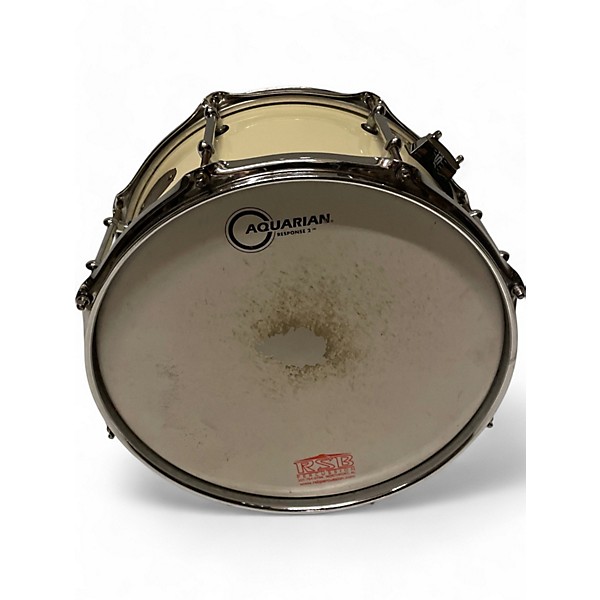 Used ddrum 7X13 Dios Series snare Antique White Drum