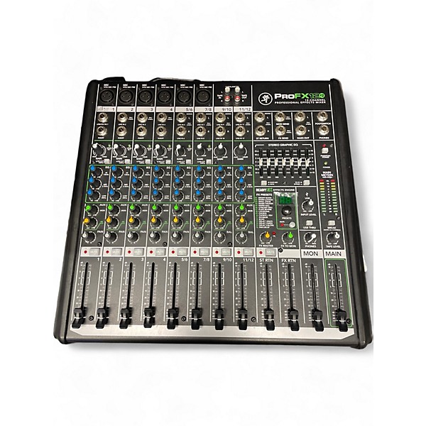 Used Used Mackie PROFX12 Unpowered Mixer