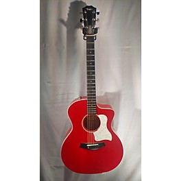 Used Taylor Used Taylor 214CE Deluxe Red Acoustic Electric Guitar