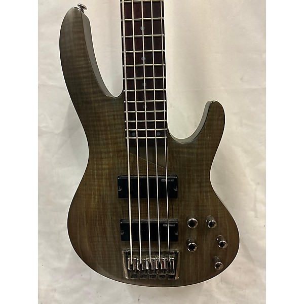 Used ESP Used ESP LTD B205SM 5 String Spalted Maple Electric Bass Guitar