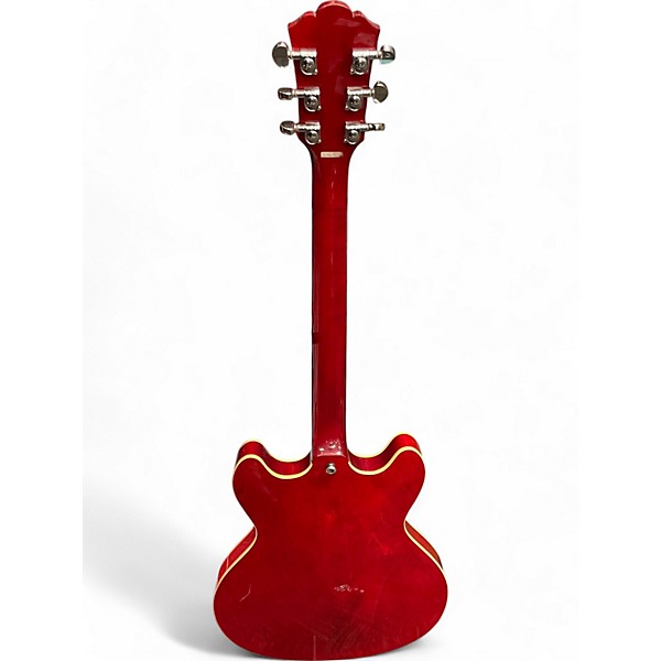 Used Washburn HB30 Cherry Hollow Body Electric Guitar