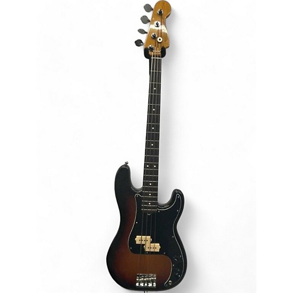 Used 2023 Fender American Professional II Precision Bass 3 Color Sunburst Electric Bass Guitar